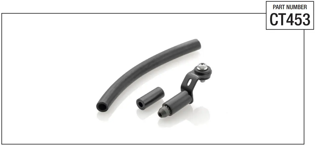 rizoma CT453 Plate Tube Screws for Fluid Tank Mounting - Figure 1