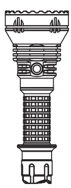 ACEBEAM L19 Long Range Tactical Flashlight