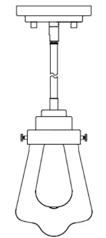 MAXIM LIGHTING 913331CLWZ Cape Cod Single Pendant - overview 1