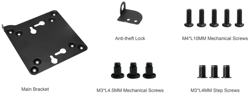 Giada JC530 VESA Mount - fig 1