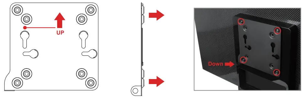 Giada JC530 VESA Mount - fig 3