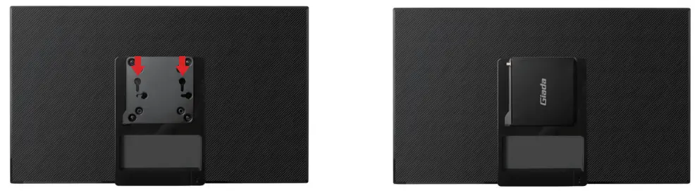 Giada JC530 VESA Mount - fig 6