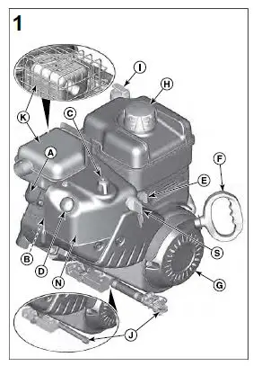 BRIGGS STRATTON 210000 Intek Series 3 IC Power-1