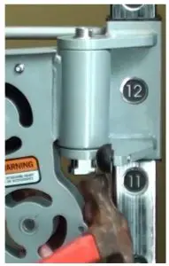 Grease the new sleeve and install