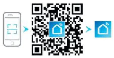 Chytre vypinace WIFI Single Phase Smart Meter - Qr Code