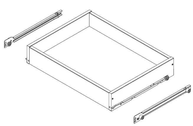 ESTATE ESDWR24 24 Inch Drawer Kit-01