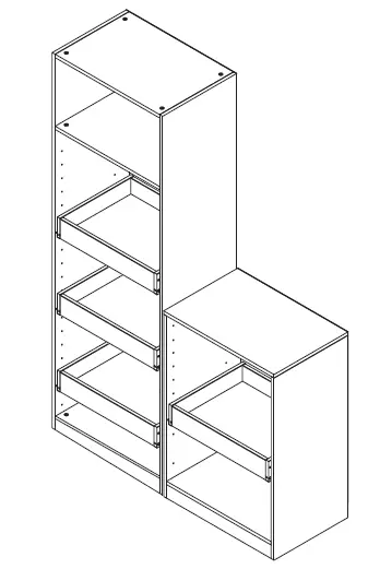 ESTATE ESDWR24 24 Inch Drawer Kit-07