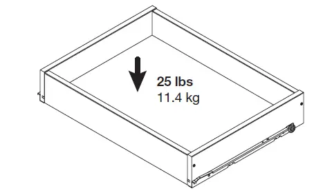 ESTATE ESDWR24 24 Inch Drawer Kit-08
