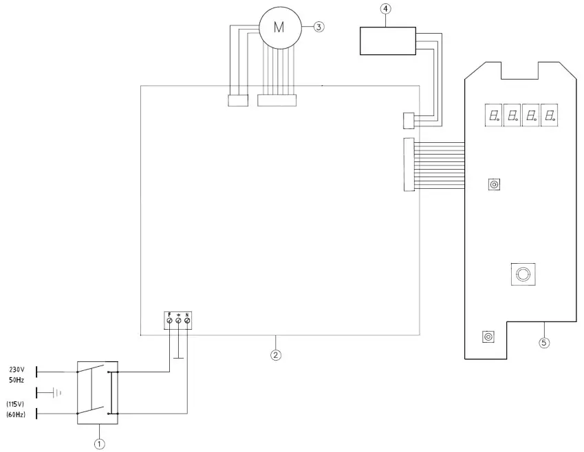 VELP SCIENTIFICA F20100490 Digital Overhead Stirrer - Figure 3