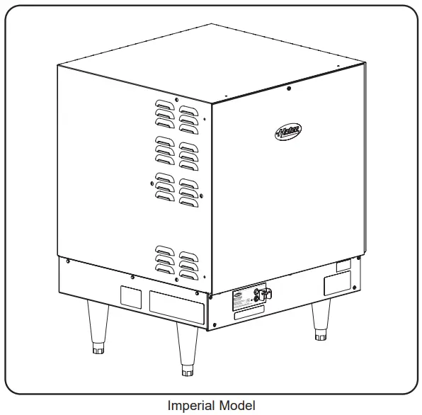 Hatco C-7-208-3 Compact 7.0 kW Insulated Booster Water Heater - fig 1