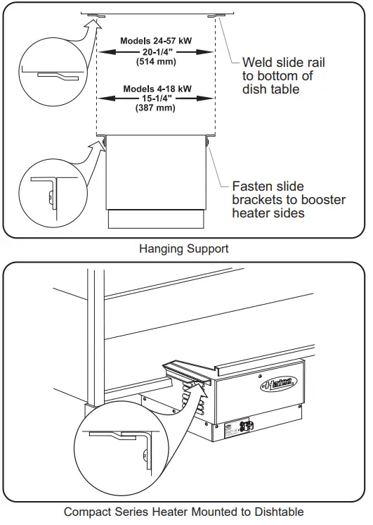 Hatco C-7-208-3 Compact 7.0 kW Insulated Booster Water Heater - fig 9