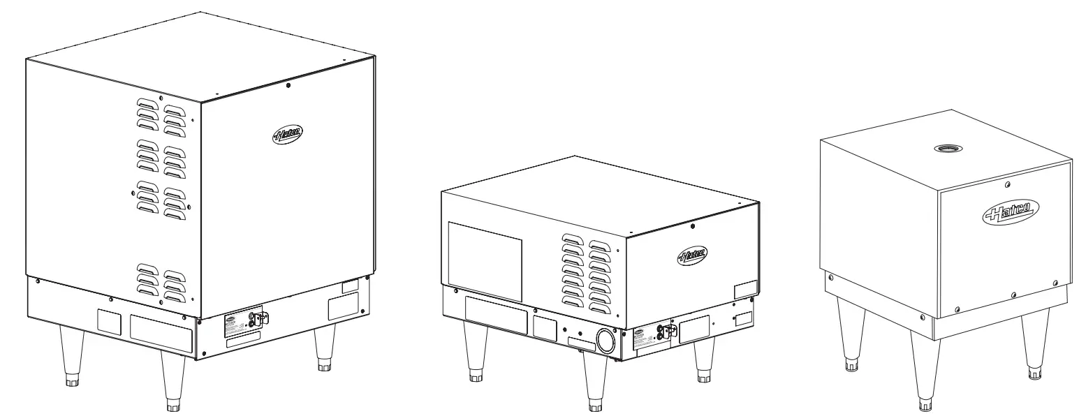 Hatco C-7-208-3 Compact 7.0 kW Insulated Booster Water Heater