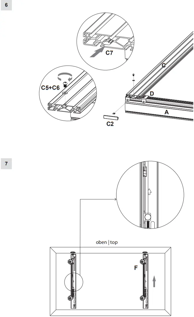 HAGOR HA VWT 3x2 Portrait Video Wall Trolley - fig 4