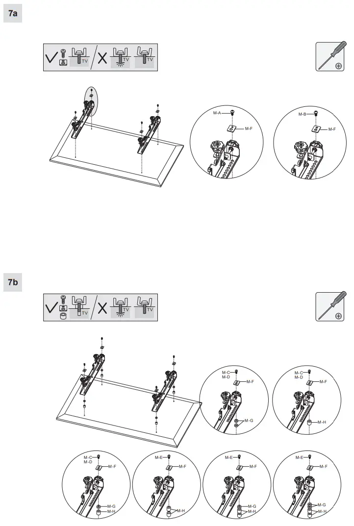HAGOR HA VWT 3x2 Portrait Video Wall Trolley - fig 5