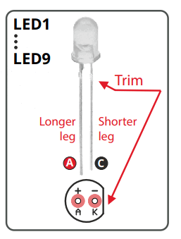 AVTEDU640 RGB LED Christmas Tree Educational Soldering Kit - icon