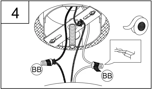 PROGRESS LIGHTING P350242 Halogen Flush Mount A04