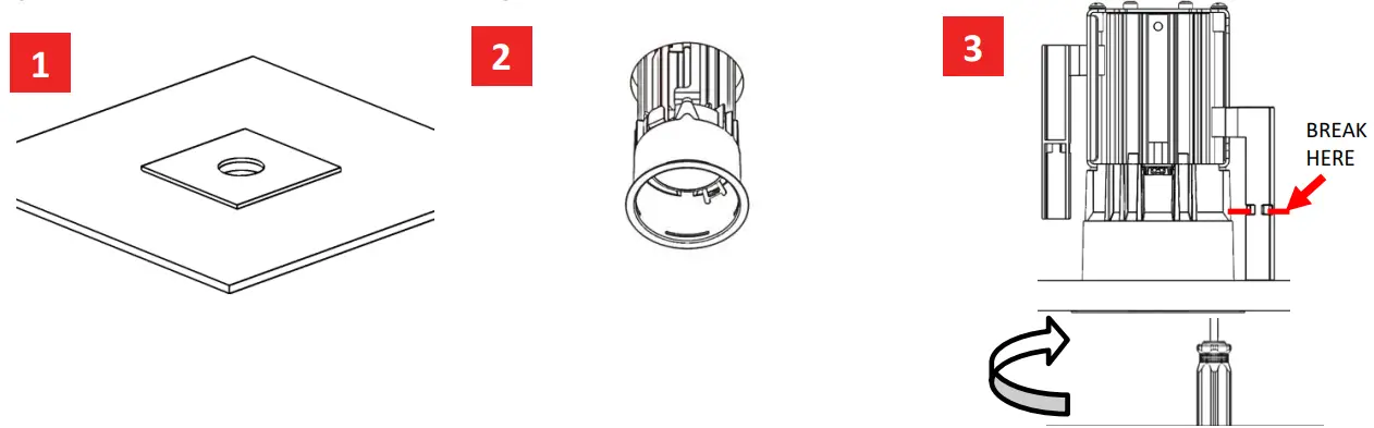 Acuity Brands EVO 2 Inch Round Downlight - fig 6