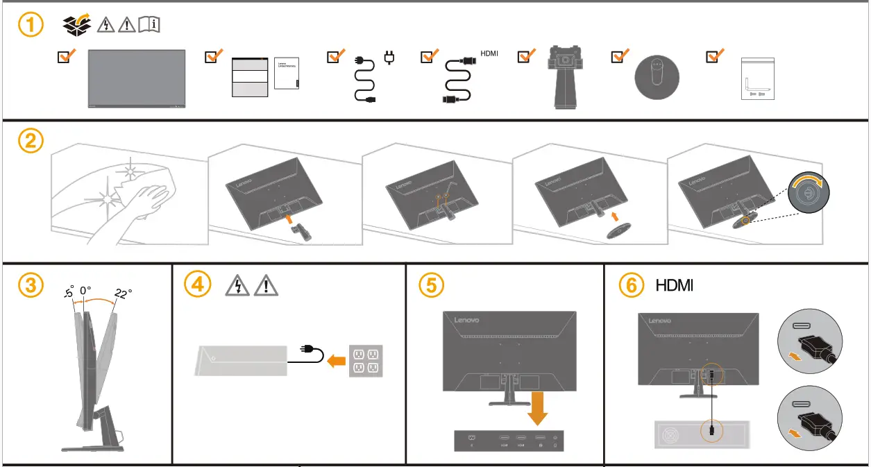 Lenovo D32u 40 32 Inch UHD Monitor - Figure 1