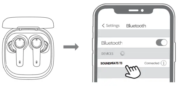 SOUNDPEATS-T3-Earbuds-Active-Noise-Cancelling-fig-1