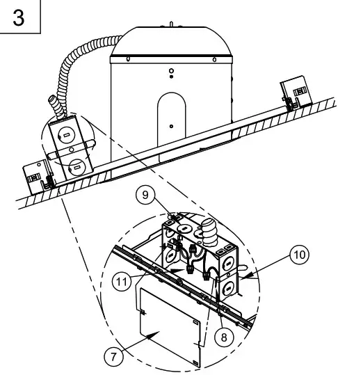 PROGRESS LIGHTING P806A N MD AT 6 In New Constrc Slope Non IC Air Tight RCSD - assembly instructions 3