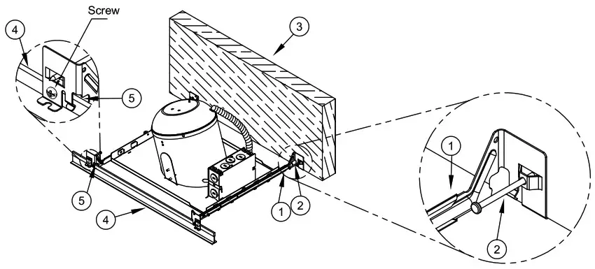 PROGRESS LIGHTING P806A N MD AT 6 In New Constrc Slope Non IC Air Tight RCSD - assembly instructions