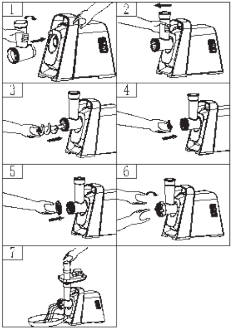 ARDESTO MGK 2100 Electric Meat Grinder - fig 1