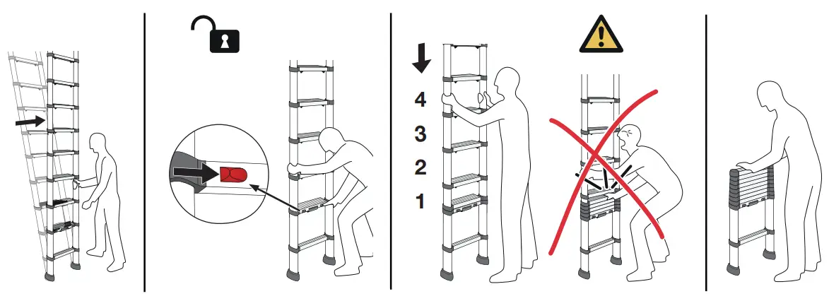 AHW TOOLS EN131 Telescopic Ladders - Fig 6