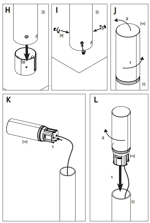 LIGHTPRO Oberon Lo 190P Staande Lamp (4)