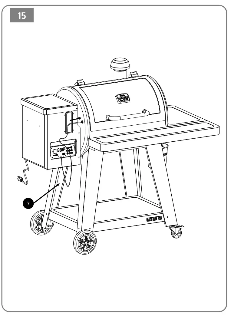 NEXGRILL 91005002 OAKFORD 790 Pellet Grill - fig13