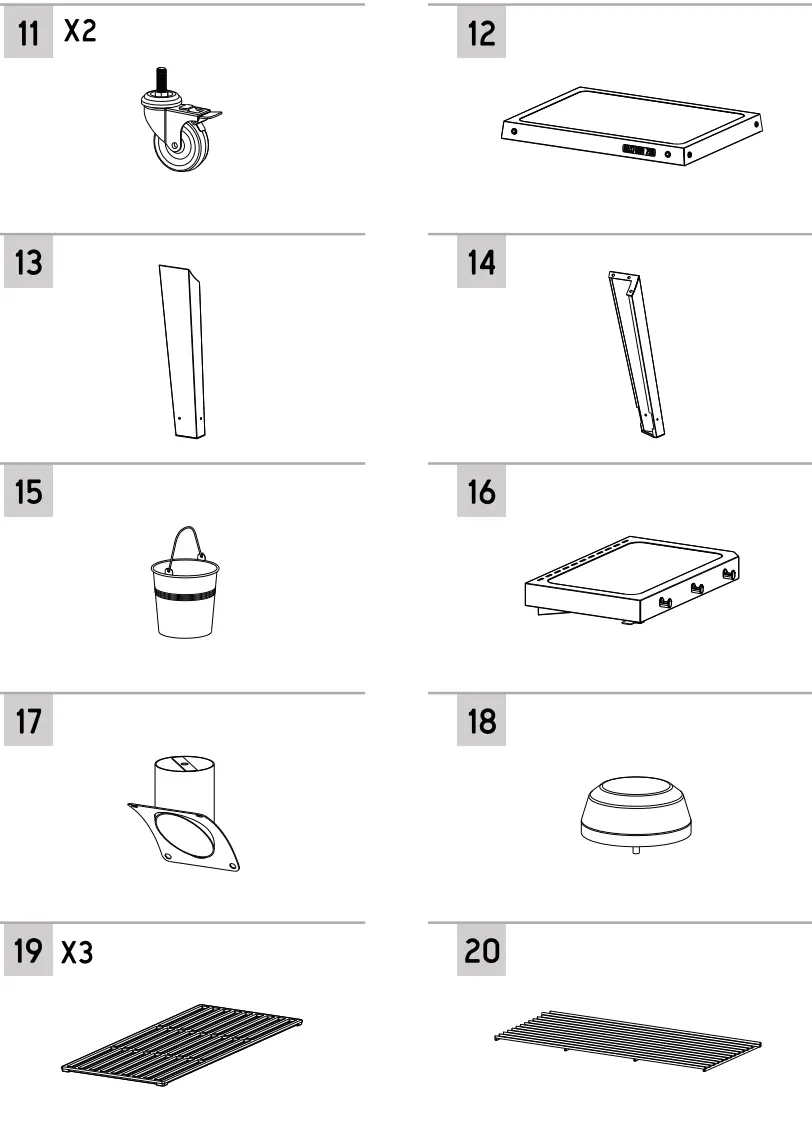 NEXGRILL 91005002 OAKFORD 790 Pellet Grill - fig3