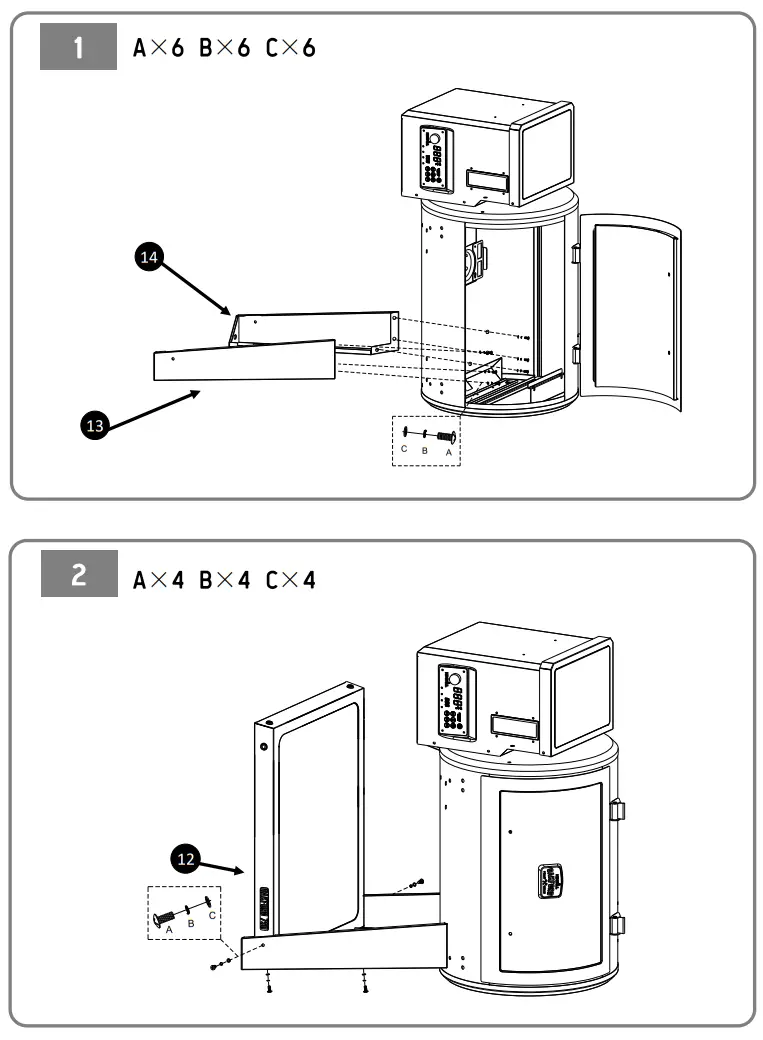 NEXGRILL 91005002 OAKFORD 790 Pellet Grill - fig6