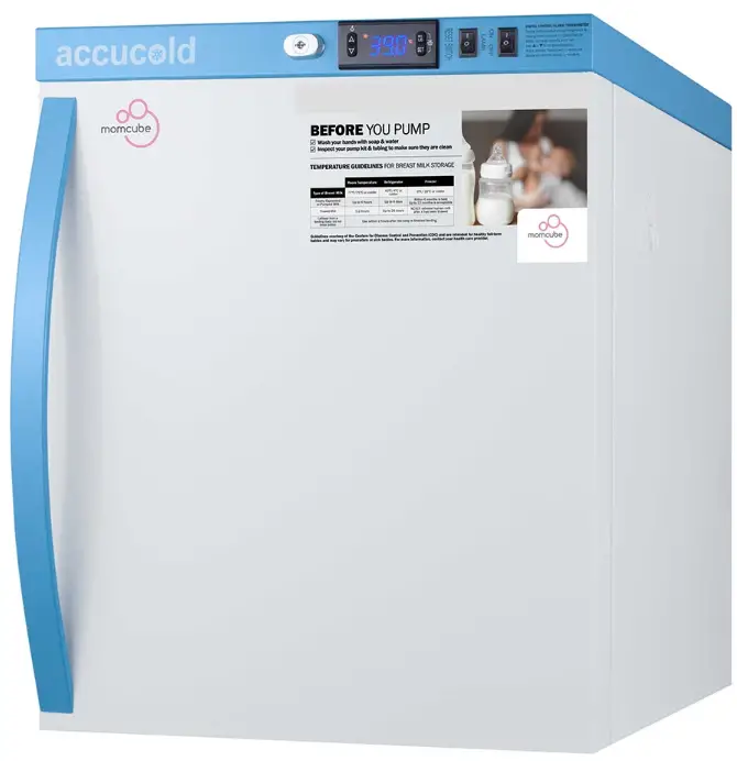 Accucold-MLRS1MCMomcubetm-Breast-Milk-Refrigerator-PRODUCT
