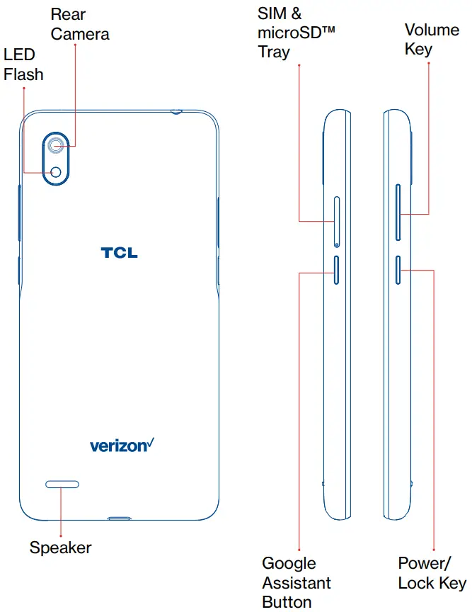 verizon TCL Signa Smartphone - Fig 2