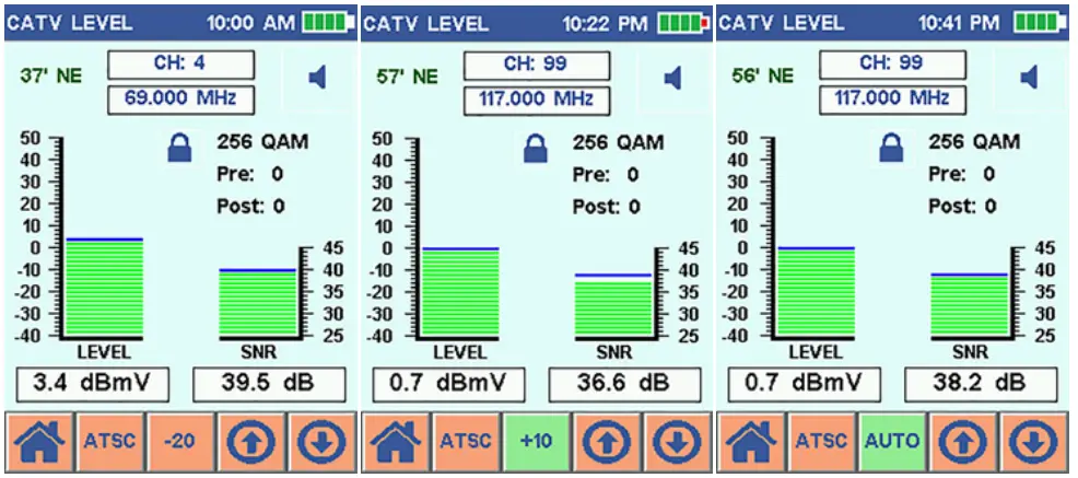 SIGNAL SCOUT SS40 Signal Level Meter for Over The Air and Cable TV - figure 10.