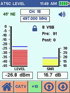 SIGNAL SCOUT SS40 Signal Level Meter for Over The Air and Cable TV - figure 6