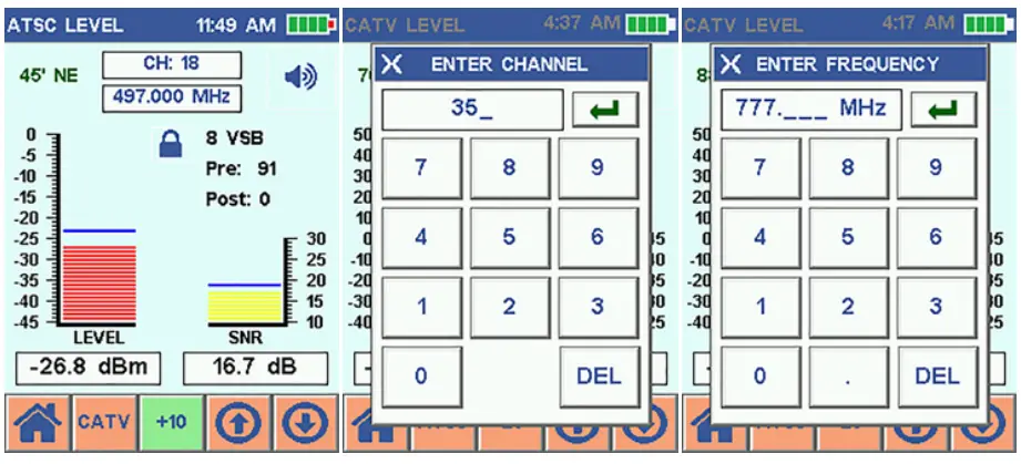 SIGNAL SCOUT SS40 Signal Level Meter for Over The Air and Cable TV - figure 8