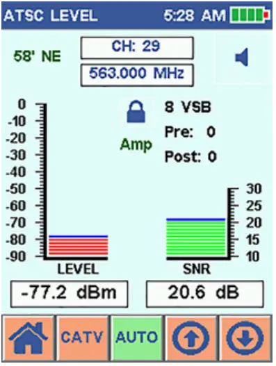 SIGNAL SCOUT SS40 Signal Level Meter for Over The Air and Cable TV - figure 9