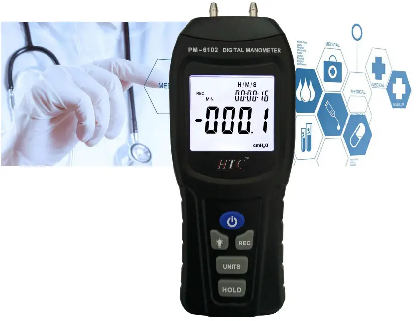 HTC PM-6130 Manometer