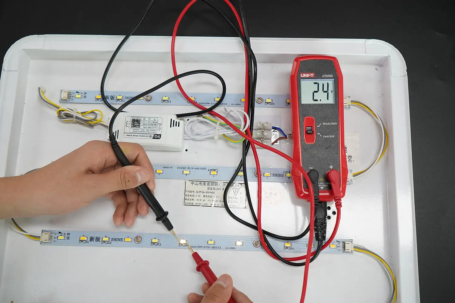 Uni-t Ut659a/ut659d Led Tester User Manual