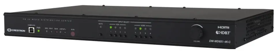 CRESTRON DM-MD8X1-4K-C 4K Scaling Auto-Switcher -