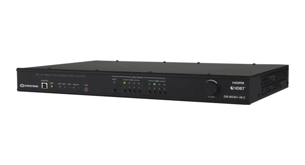 Crestron Dm-md8x1-4k-c 4k Scaling Auto-switcher User Guide Crestron Dm-md8x1-4k-c 4k Scaling Auto-switcher User Guide
