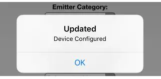 uAvionix Ping2020i Transceiver User Guide - After completing all data fields tap the Update button