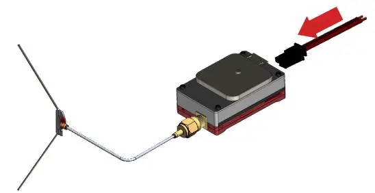 uAvionix Ping2020i Transceiver User Guide - Connect power harness to ping2020i