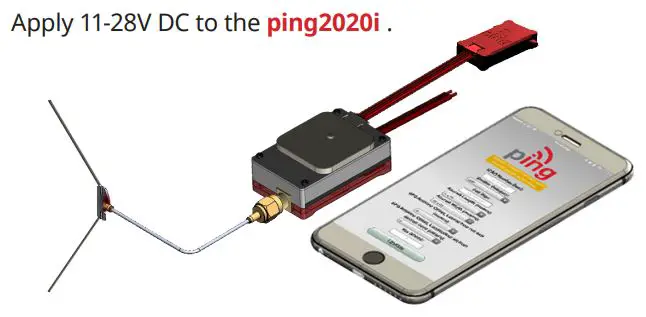 uAvionix Ping2020i Transceiver User Guide - Connect the ping Programmer to ping2020i using the provided JST ZHR-5-4 pin cable