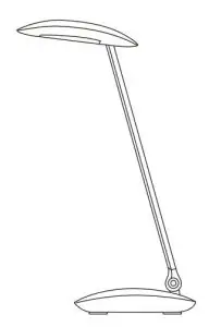 FIG 4 Nelo 330001 LED Desk Lamp with USB Port