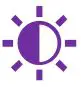 Contrast Brightness icon