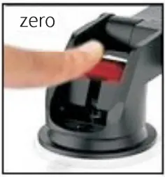 How to use the suction cup bracket Zero