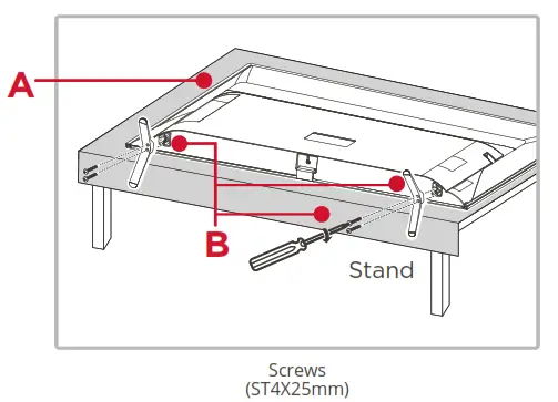 TCL S330 - S334 3-Series TV - Stand