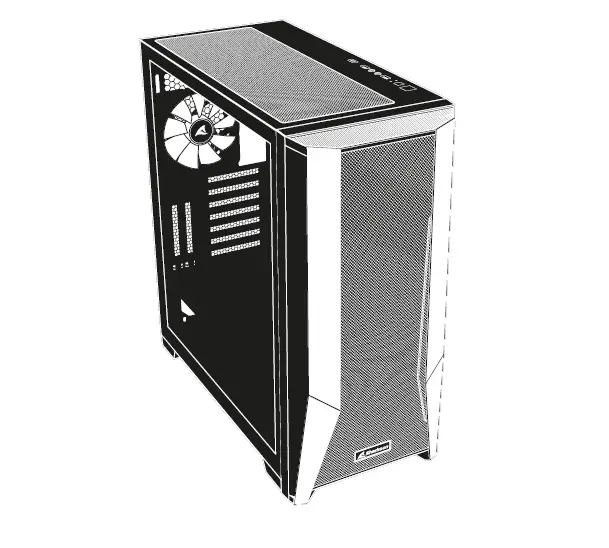 Sharkoon Tg7m Rgb Slider Atx Pc Case Instruction Manual