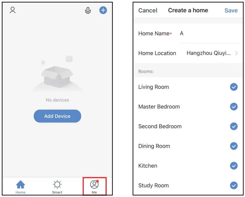 DOOR BELL Bell 7S 1080P Outdoor Battery Doorbell - app 5